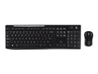 Logitech MK270 Wireless Combo - sats med tangentbord och mus - nordisk 920-004535