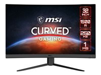 MSI G32C4X - LED-skärm - böjd - Full HD (1080p) - 31.5" G32C4X