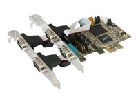 Exsys EX-44064 - seriell adapter - PCIe 3.0 - RS-232/V.24 x 4 EX-44064