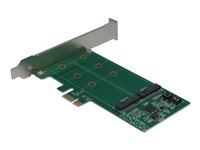 Inter-Tech KCSSD4 - kontrollerkort (RAID) - M.2 Card - PCIe 2.0 x1 88885381