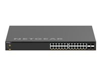 NETGEAR AV Line M4350-24X4V - switch - 28 portar - Administrerad - rackmonterbar XSM4328CV-100NES