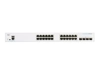 Cisco Business 350 Series 350-24T-4G - switch - 24 portar - Administrerad - rackmonterbar CBS350-24T-4G-EU