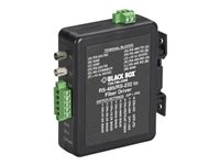 Black Box Industrial DIN Rail RS-232/RS-422/RS-485-Fiber Driver - short-haul-modem MED101A