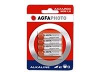 AgfaPhoto batteri - 4 x AA-typ - alkaliskt 110-802589