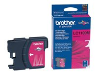 Brother LC1100M - magenta - original - bläckpatron LC1100M
