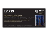 Epson PremierArt Water Resistant Canvas - kanvaspapper - blank - 1 rulle (rullar) - Rulle A1 (61,0 cm x 12,2 m) - 350 g/m² C13S041847