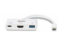 Lindy videokort - HDMI / USB - 18 cm 43340