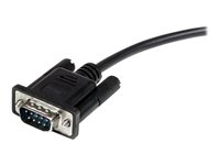 StarTech.com 0.5m Black Straight Through DB9 RS232 Serial Cable - DB9 RS232 Serial Extension Cable - Male to Female Cable - 50cm (MXT10050CMBK) - seriell förlängningskabel - DB-9 till DB-9 - 50 cm MXT10050CMBK