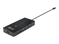 Club 3D CSV-1595 - dockningsstation - USB-C 3.2 Gen 1 - 2 x HDMI - 1GbE CSV-1595