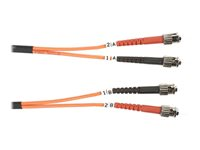 Black Box nätverkskabel - 3 m - orange FO625-LSZH-003M-STST