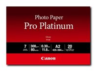 Canon Pro Platinum PT-101 - fotopapper - högblank - 20 ark - A2 - 300 g/m² 2768B067