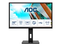 AOC Q32P2 - LED-skärm - QHD - 31.5" Q32P2