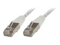 MicroConnect nätverkskabel - 25 cm - vit STP60025W