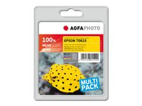 AgfaPhoto - 4-pack - svart, gul, cyan, magenta - kompatibel - bläckpatron APET061SETD