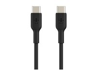 Belkin BoostCharge - USB typ C-kabel - 24 pin USB-C till 24 pin USB-C - 1 m CAB003BT1MBK