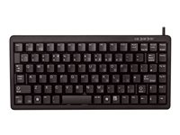 CHERRY Compact-Keyboard G84-4100 - tangentbord - hela norden - svart Inmatningsenhet G84-4100LCMPN-2