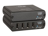 Black Box USB 2.0 Extender LAN, 4-Port - USB-förlängningskabel IC408A-R2