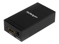 StarTech.com Aktiv HDMI eller DVI till DisplayPort-konverterare - videokonverterare - svart HDMI2DP