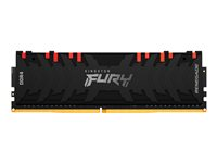 Kingston FURY Renegade RGB - DDR4 - modul - 8 GB - DIMM 288-pin - 3600 MHz / PC4-28800 - ej buffrad KF436C16RBA/8