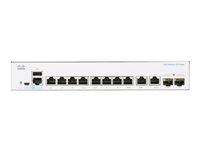 Cisco Business 250 Series CBS250-8T-E-2G - switch - 10 portar - smart - rackmonterbar CBS250-8T-E-2G-EU