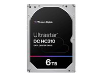 WD Ultrastar DC HC310 HUS726T6TAL5205 - hårddisk - 6 TB - SAS 12Gb/s 0B36050