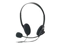 Ednet Headset With Volume Control - headset 83022