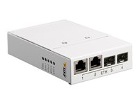 AXIS T8604 Media Converter Switch - fibermediekonverterare - 10Mb LAN, 100Mb LAN, 1GbE 5027-041