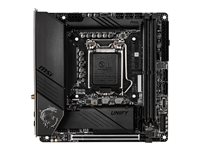 MSI MEG Z490I UNIFY - moderkort - mini ITX - LGA1200-uttag - Z490 7C77-007R