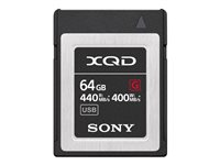 Sony G-Series QDG64F - flash-minneskort - 64 GB - XQD QDG64F.SYM