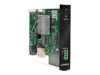 Lindy Single Port HDMI 18G Input Board - expansionsmodul - HDMI x 1 + ljud x 1 38351