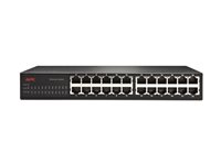 APC 24 Port 10/100 Ethernet Switch - switch - 24 portar - rackmonterbar AP9224110