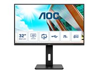 AOC U32P2 - LED-skärm - 4K - 31.5" U32P2