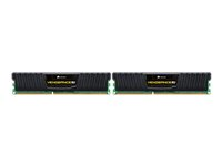 CORSAIR Vengeance - DDR3 - sats - 16 GB: 2 x 8 GB - DIMM 240-pin - 1600 MHz / PC3-12800 - ej buffrad CML16GX3M2A1600C9