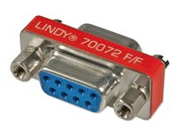 Lindy Mini Gender Changer - växlingskontakt - DB-9 till DB-9 70072