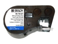 Brady - etiketter - 1 rulle (rullar) - Rulle (1,9 cm x 7,62 m) MC-750-427