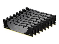 Kingston FURY Renegade - DDR4 - sats - 256 GB: 8 x 32 GB - DIMM 288-pin - 3200 MHz / PC4-25600 - ej buffrad KF432C16RB2K8/256