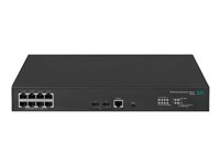 HPE Networking Comware 5120v3 8G PoE+ 2 SFP Switch - Campus - switch - 8 portar - Administrerad - rackmonterbar S0F79A#ABB