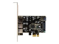StarTech.com PCI Express USB 3.0-kort med 4 portar - USB-adapter - PCIe 2.0 - USB 3.0 x 4 PEXUSB3S42