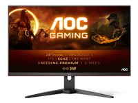 AOC Gaming U28G2AE/BK - LED-skärm - 4K - 28" U28G2AE/BK