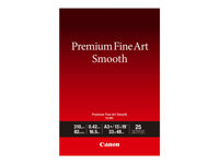 Canon Premium Fine Art Smooth FA-SM1 - fotopapper - slät - 25 ark - A3 Plus - 310 g/m² 1711C004