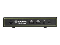 Black Box Emerald SE DVI KVM-over-IP Extender Receiver - förlängare för tangentbord/video/mus/seriell/USB - TAA-kompatibel EMD2000SE-R