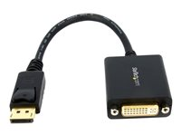 StarTech.com DisplayPort till DVI-adapter - DisplayPort till DVI-D-adapter videokonverterare 1080p - DP 1.2 till DVI-skärm/skärm-kabeladapter dongel - DP till DVI-adapter - Låsande DP-kontakt - DisplayPort-adapter - 15.2 cm DP2DVI2