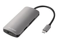 Sharkoon - dockningsstation - USB-C - HDMI 4044951026715