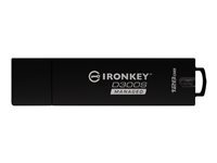 IronKey D300S Managed - USB flash-enhet - 128 GB - TAA-kompatibel IKD300SM/128GB