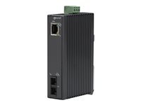 Black Box Hardened Mini Industrial - fibermediekonverterare - 10Mb LAN LMC270A-MM-SC