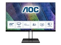 AOC 22V2Q - LED-skärm - Full HD (1080p) - 21.5" 22V2Q