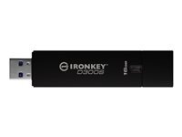 IronKey D300S - USB flash-enhet - 16 GB - TAA-kompatibel IKD300S/16GB