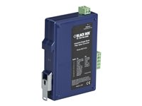 Black Box Industrial DIN Rail RS-232/RS-422/RS-485-Fiber Driver - short-haul-modem MED102A