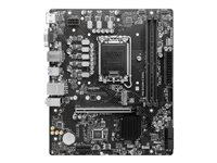 MSI PRO B760M-E DDR4 - moderkort - micro ATX - LGA1700-uttag - B760 PRO B760M-E DDR4