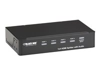 Black Box 1x4 HDMI Splitter - video/audiosplitter - 4 portar AVSP-HDMI1X4